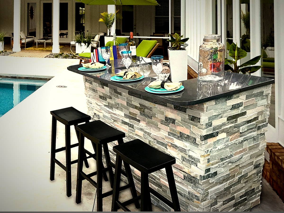 Outdoor Bar Kitchen