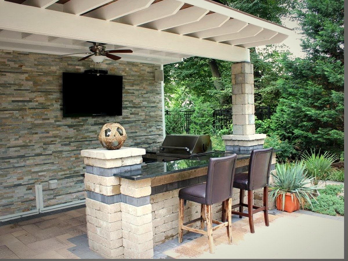 Masonry Kitchen Bar