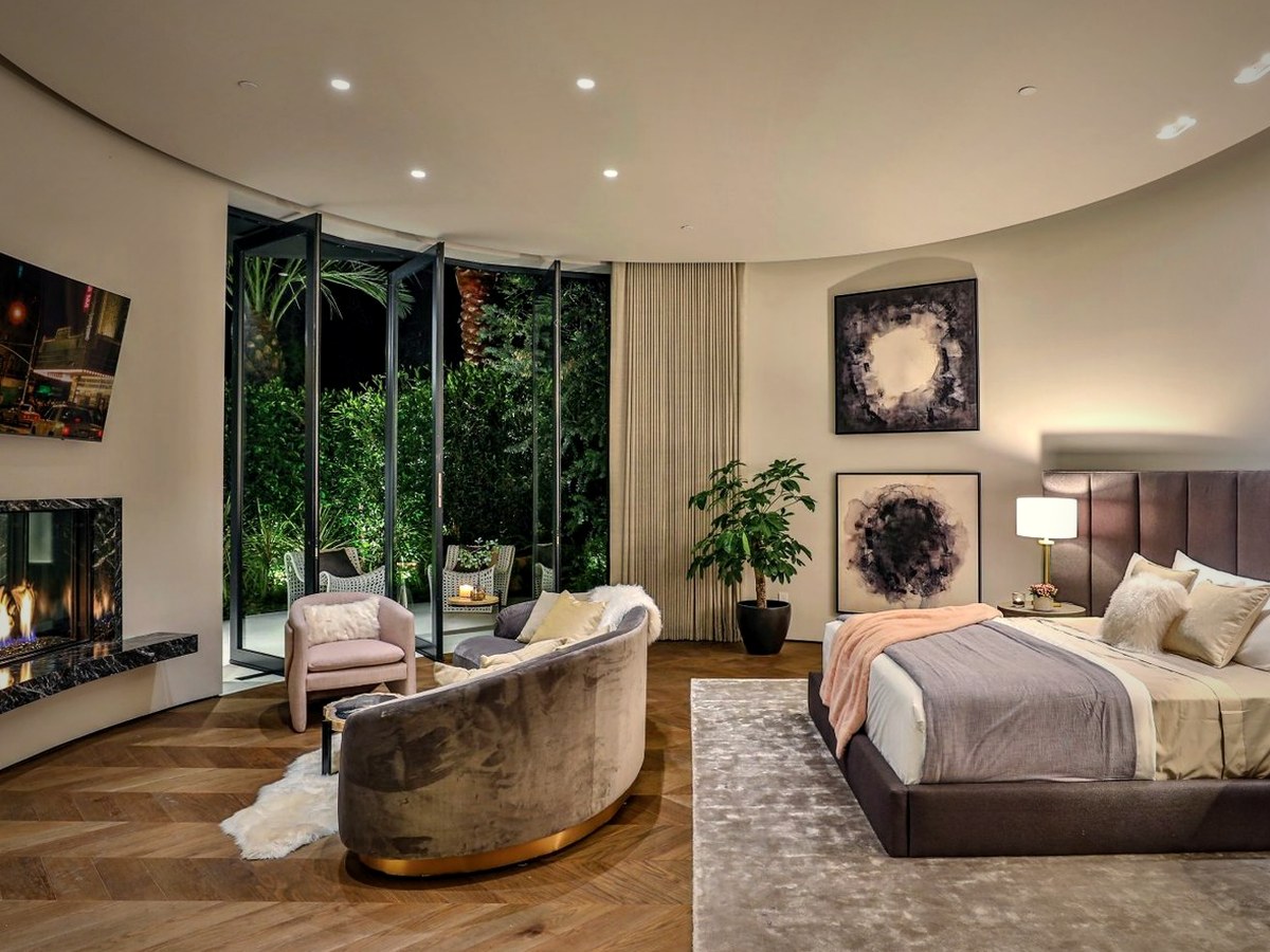 Master Bedroom Fireplace